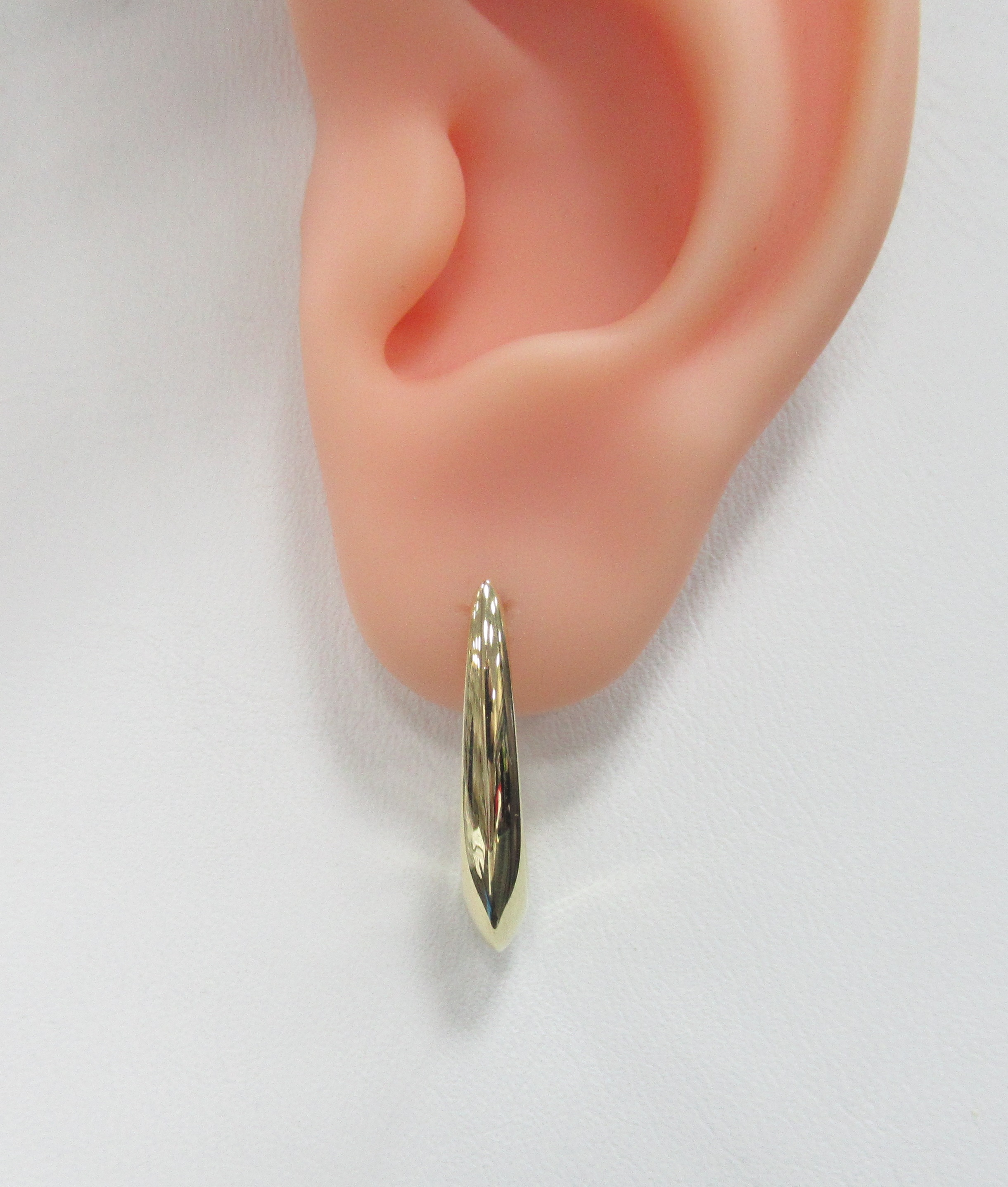 Серьги из желтого золота